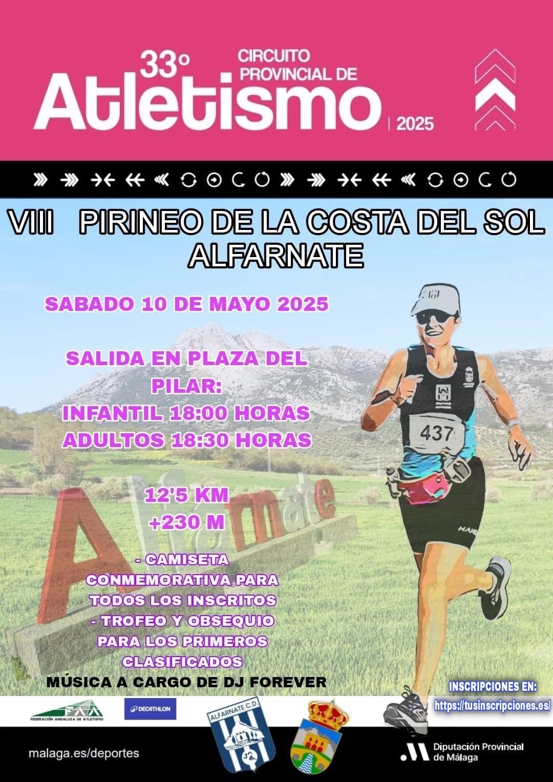 Atletismo Pirineo Alfarnate 2025