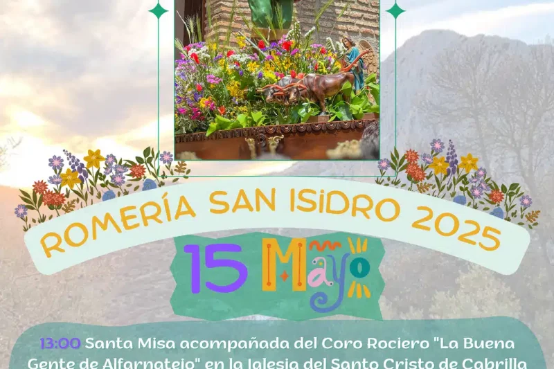 Alfarnatejo celebra su Romería de San Isidro 2025 con música, tradición y buen ambiente