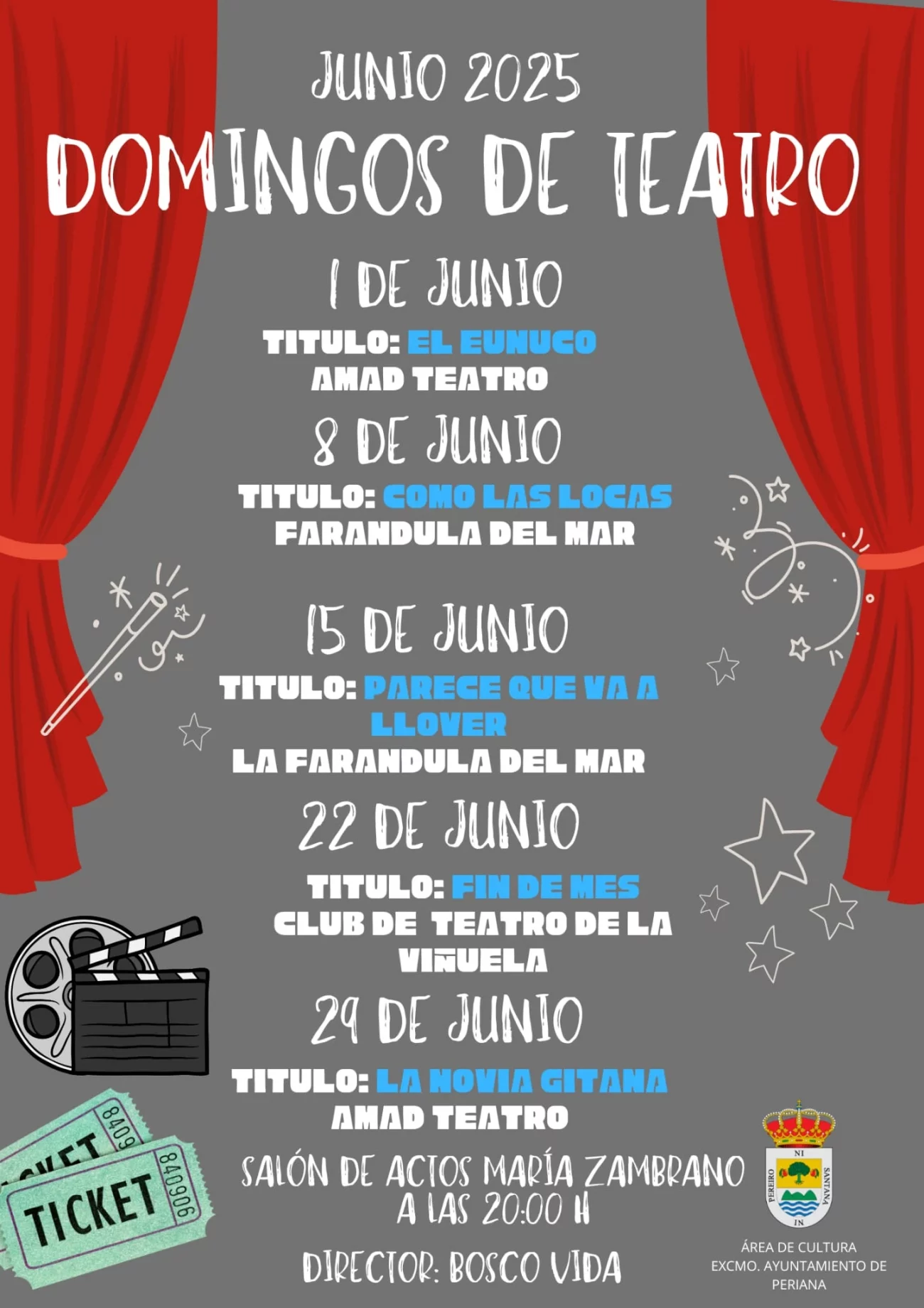 Programa Domingos de Teatro en Periana