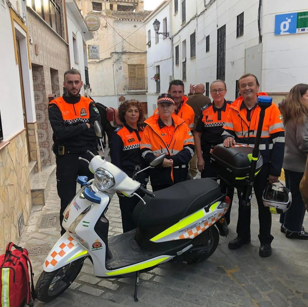 Protección Civil de Canillas de Aceituno. Foto: Ayuntamiento de Canillas de Aceituno