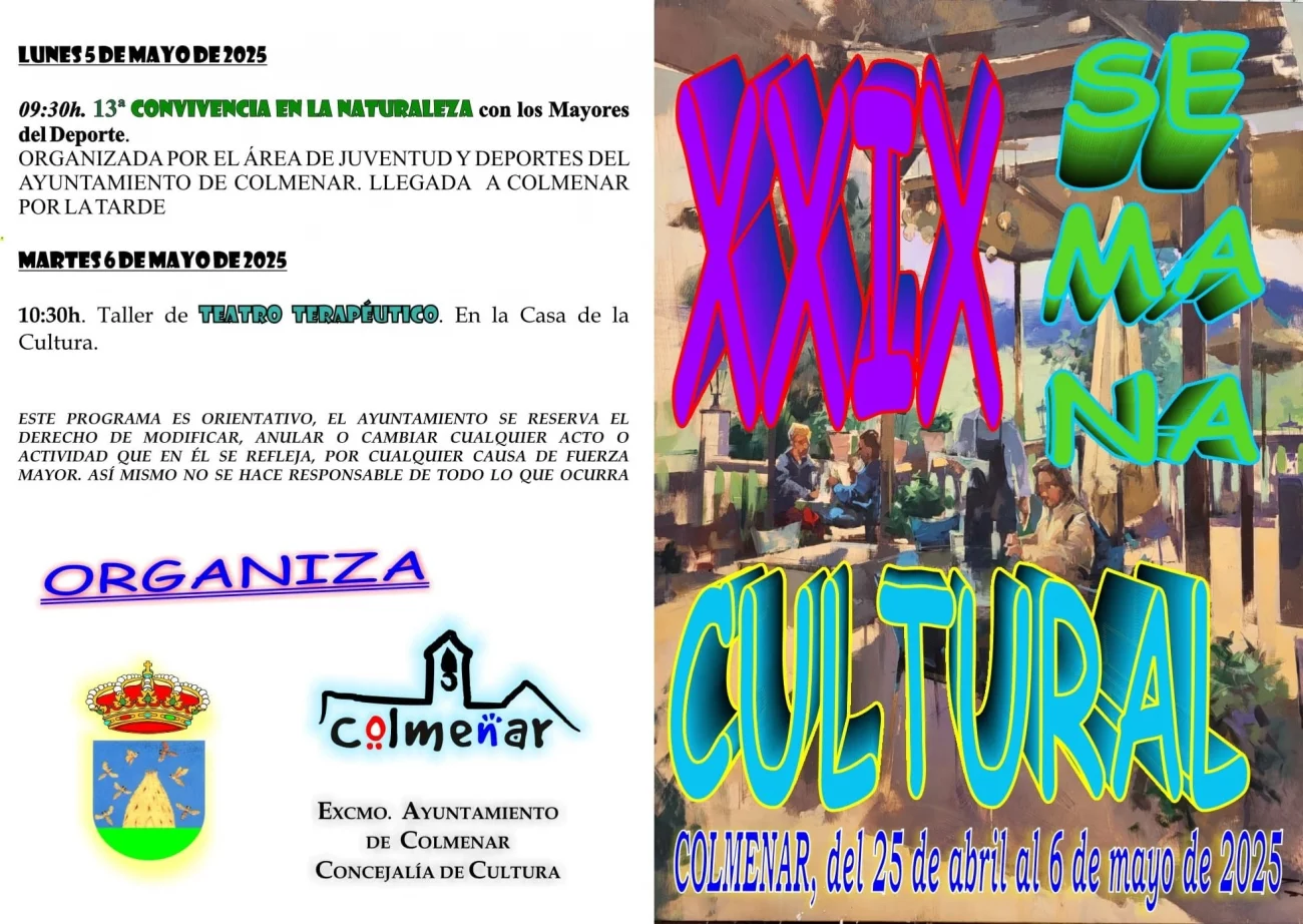 Semana Cultural Colmenar 2025