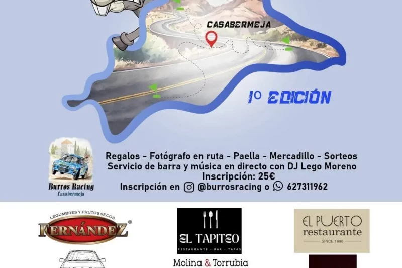 Burros Racing Route 2025 recorre la Alta Axarquía