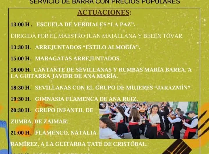 Colmenar celebra su II Fiesta del Folklore con música, danza y tradición