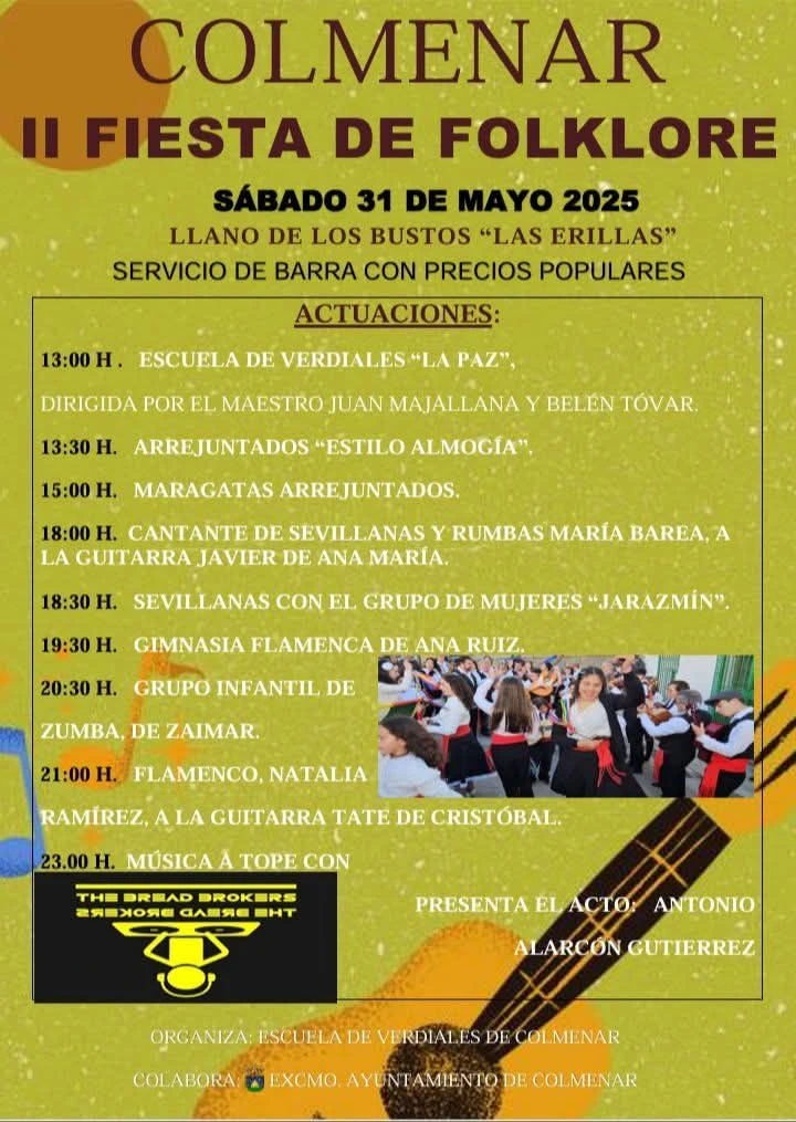 II Fiesta del Folclore de Colmenar
