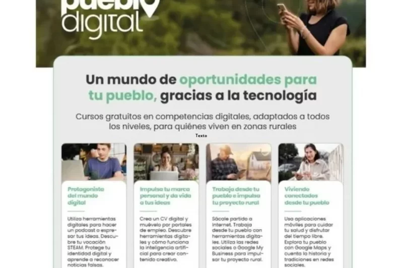 Alcaucín impulsa la formación digital para familias y mayores con dos nuevos cursos gratuitos