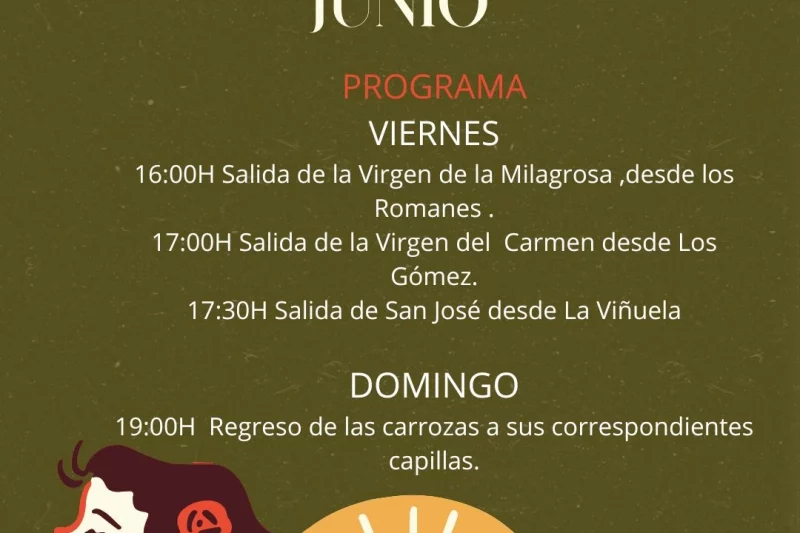 Tres días de romería en La Viñuela: devoción, música y tradición junto al pantano