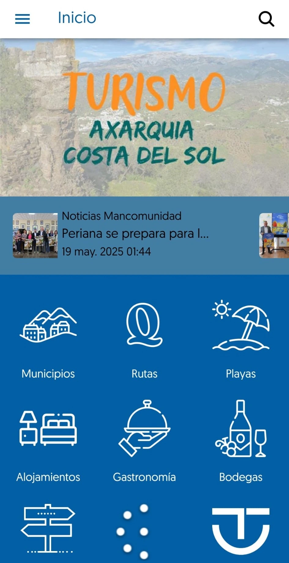 App turismo Axarquia