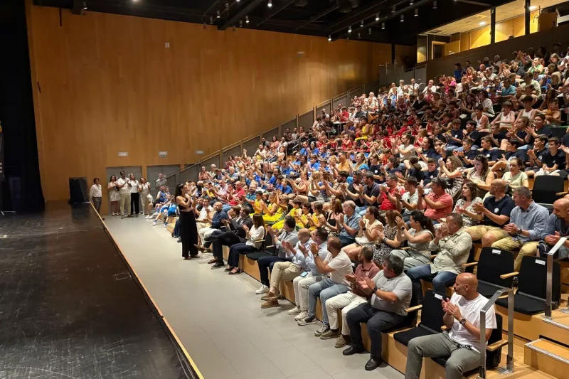 Clausura de las Escuelas Deportivas Municipales y Ligas Educativas de Fútbol y Baloncesto de la provincia