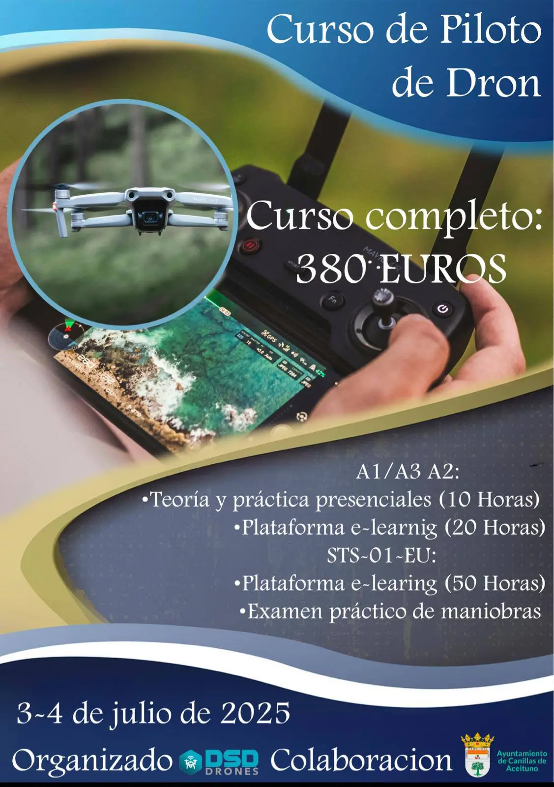 Curso de Piloto de Drone de Canillas de Aceituno