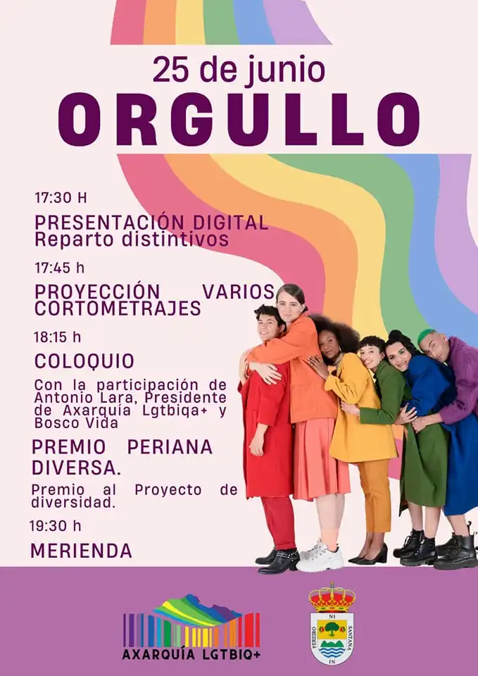 Programa del Día del Orgullo en Periana