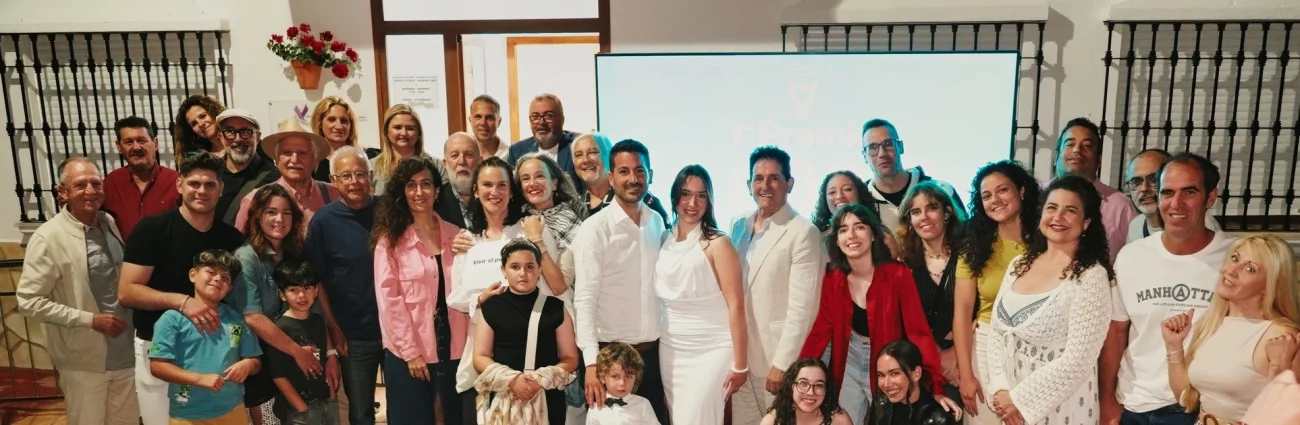 Participantes del I Festival de Cortometrajes de La Viñuela