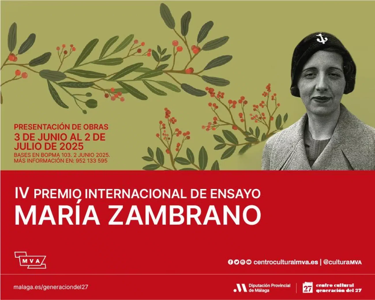 Premio Internacional de Ensayo Maria Zambrano