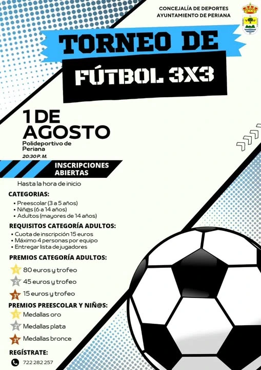 Torneo futbol 3x3 Periana
