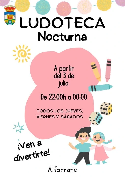 Ludoteca nocturna en Alfarnate