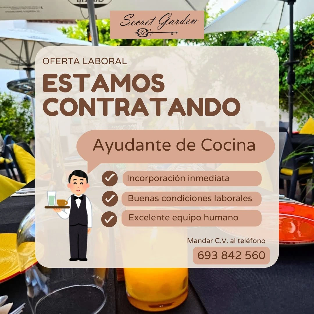 Empleo en Secret Garden