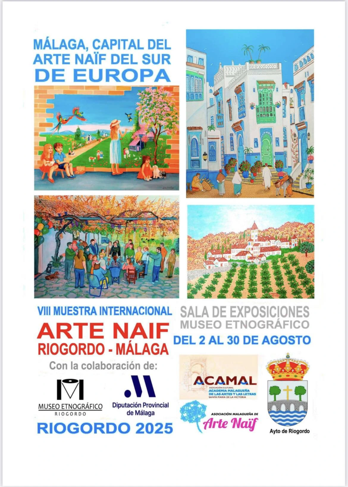 Muestra Arte Naif de Riogordo