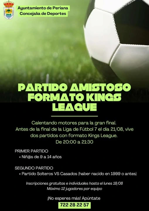 Partido amistoso King League Periana