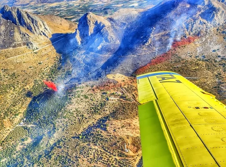 Controlado en Alcaucín el segundo incendio forestal en menos de una semana