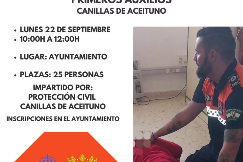 Canillas de Aceituno organiza un curso de primeros auxilios para mayores