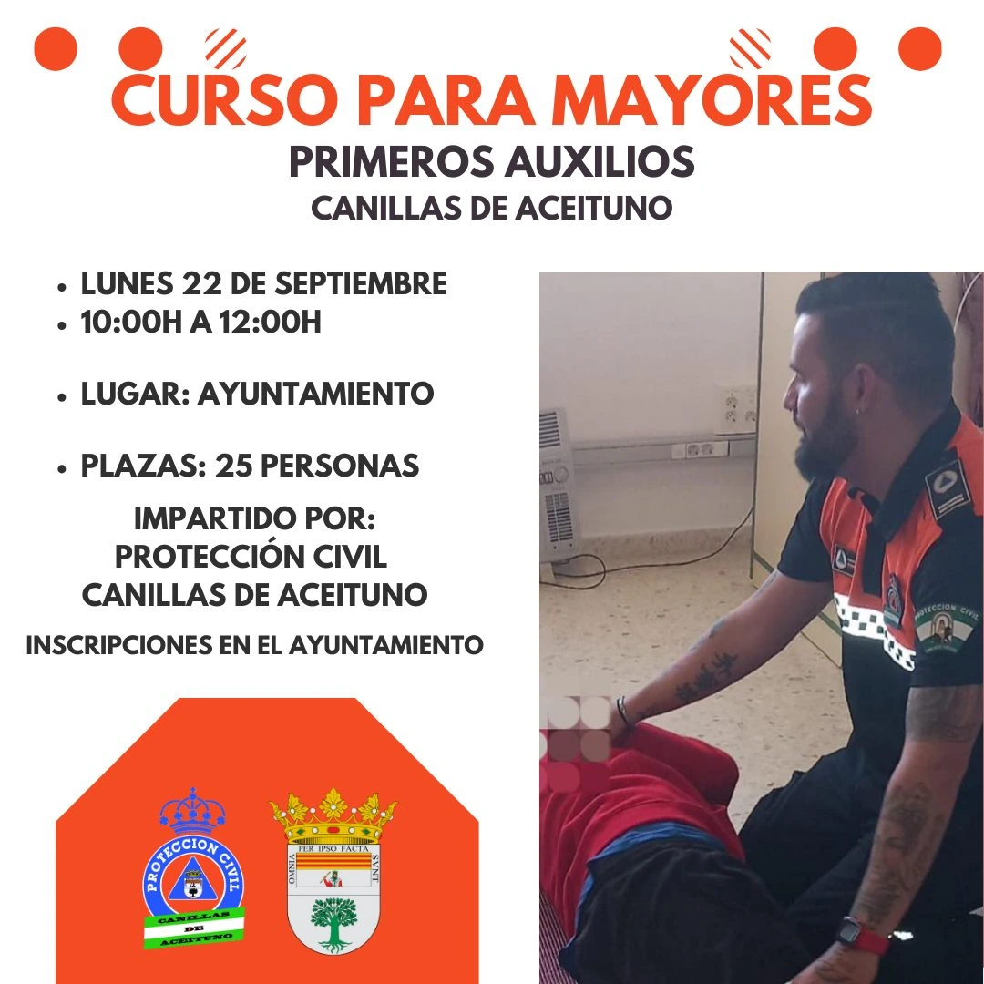 Primeros auxilios en Canillas