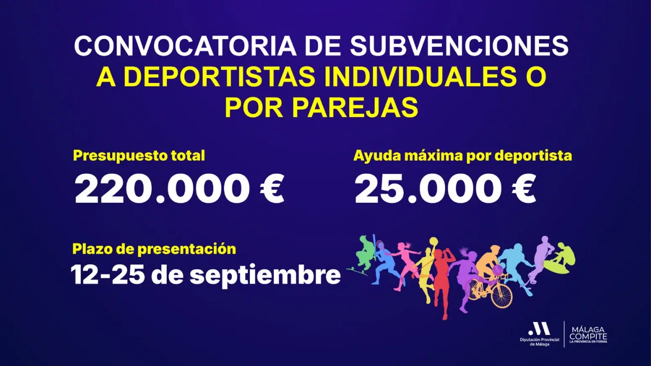Subvencion deportistas diputacion de malaga