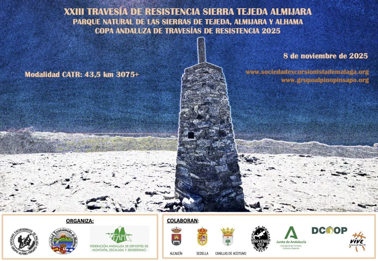 Travesía de resistencia Sierra Tejeda Almijara
