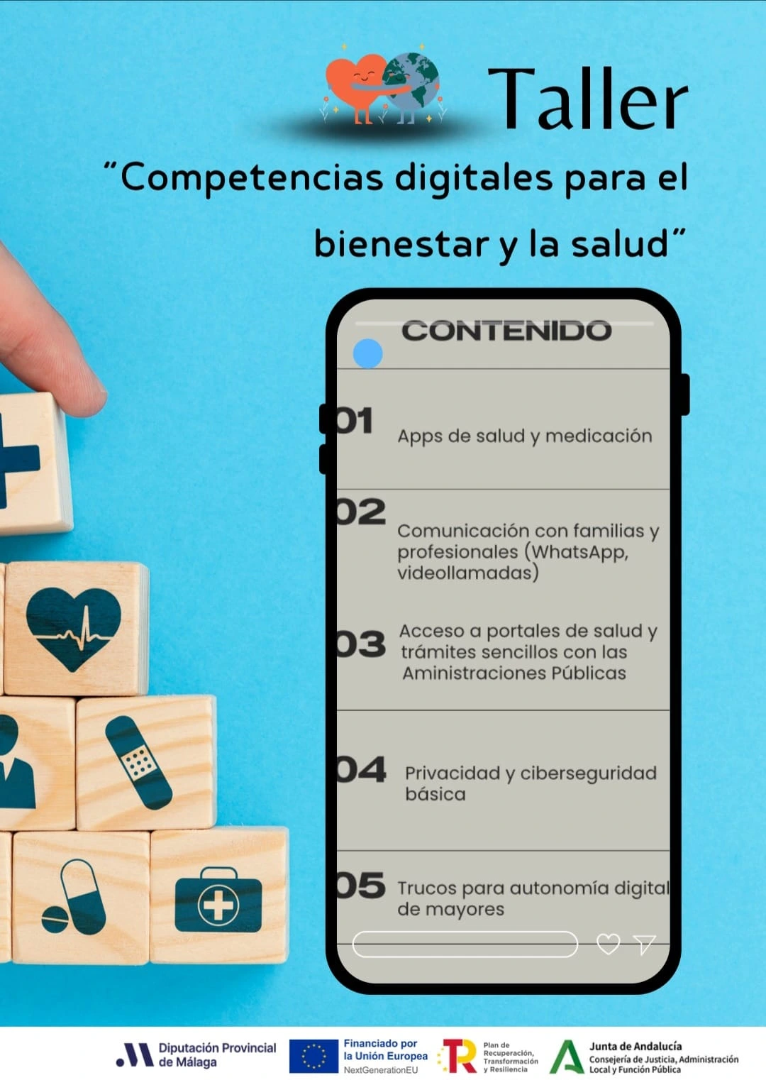 Taller de competencias digitales en Alcaucín