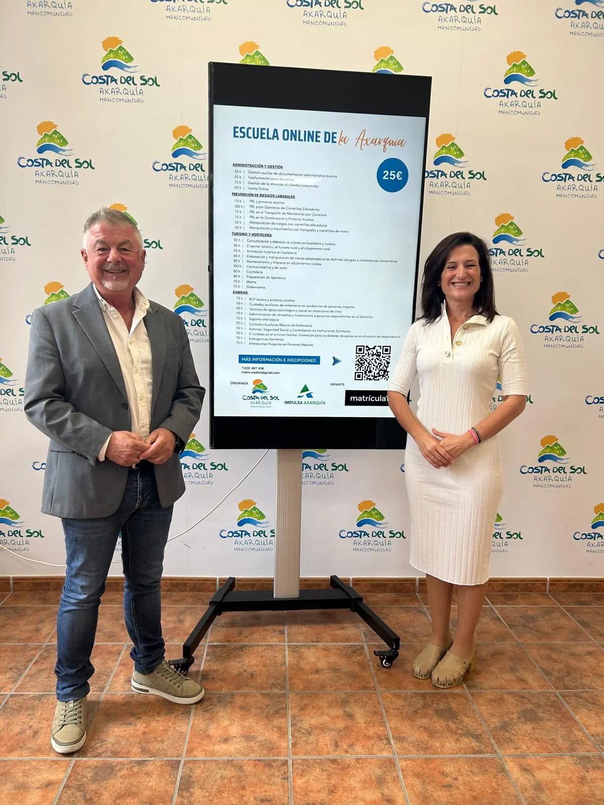 Presentación de la Escuela Online Axarquia