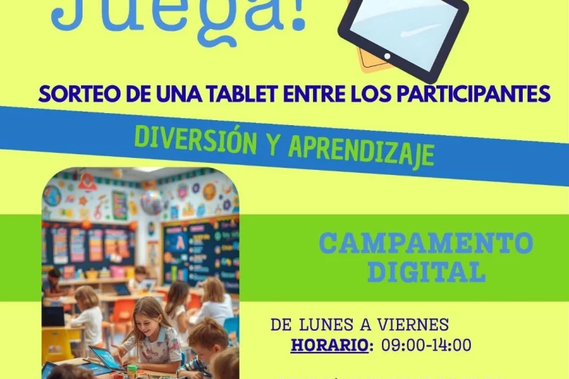 Comares organiza un campamento digital gratuito en Navidad con acreditación oficial