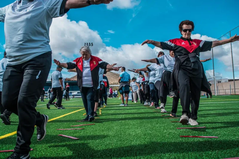 La Alta Axarquía se suma a los encuentros “Mayores en el Deporte” que organiza la Diputación de Málaga