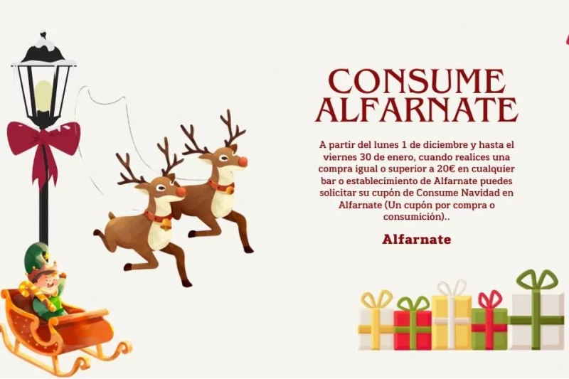 Alfarnate impulsa el comercio local con la campaña “Consume Navidad en Alfarnate 2025”