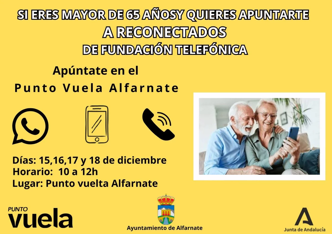 Programa reconectados rural en Alfarnate