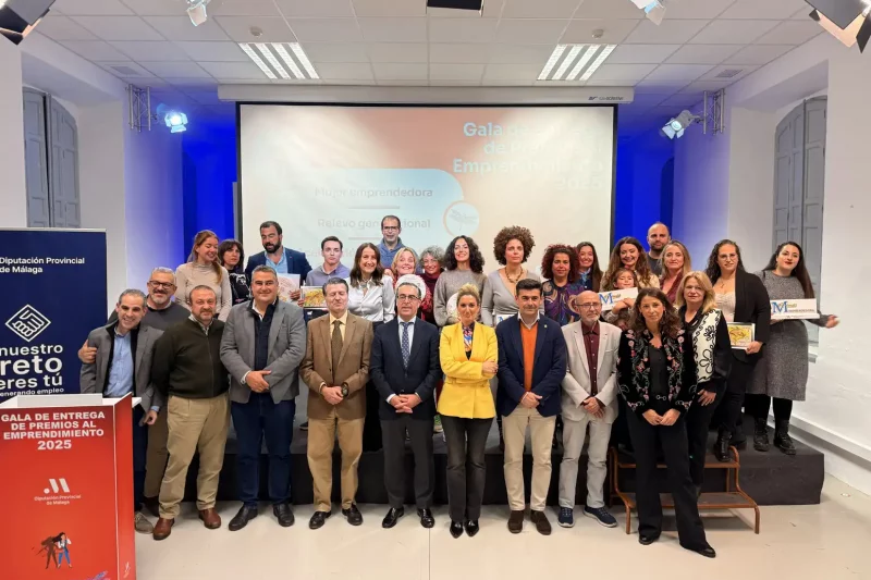 Tres proyectos de Alfarnate, Riogordo y Canillas de Aceituno, premiados por la Diputación de Málaga por su impulso al emprendimiento rural