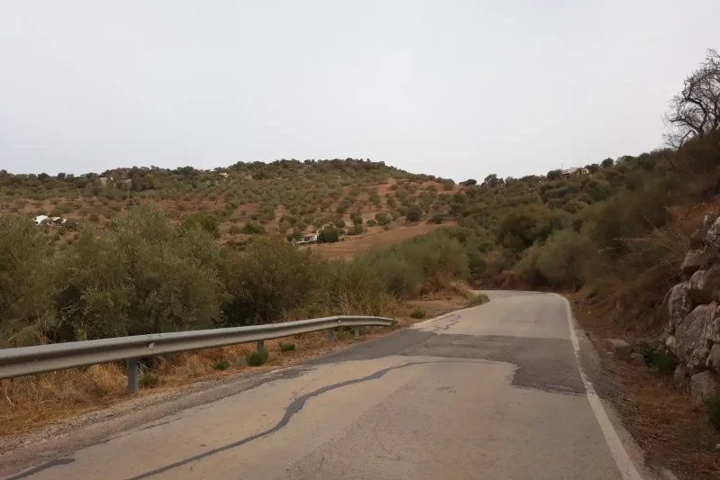 1,2 millones de euros para la rehabilitación de la carretera MA-3107 entre Benamargosa y Riogordo