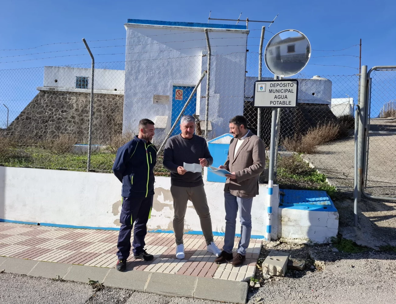 Antonio Yuste y José Martín en Colmenar