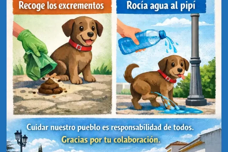 Periana lanza una campaña para reforzar la limpieza de las calles y el civismo ciudadano
