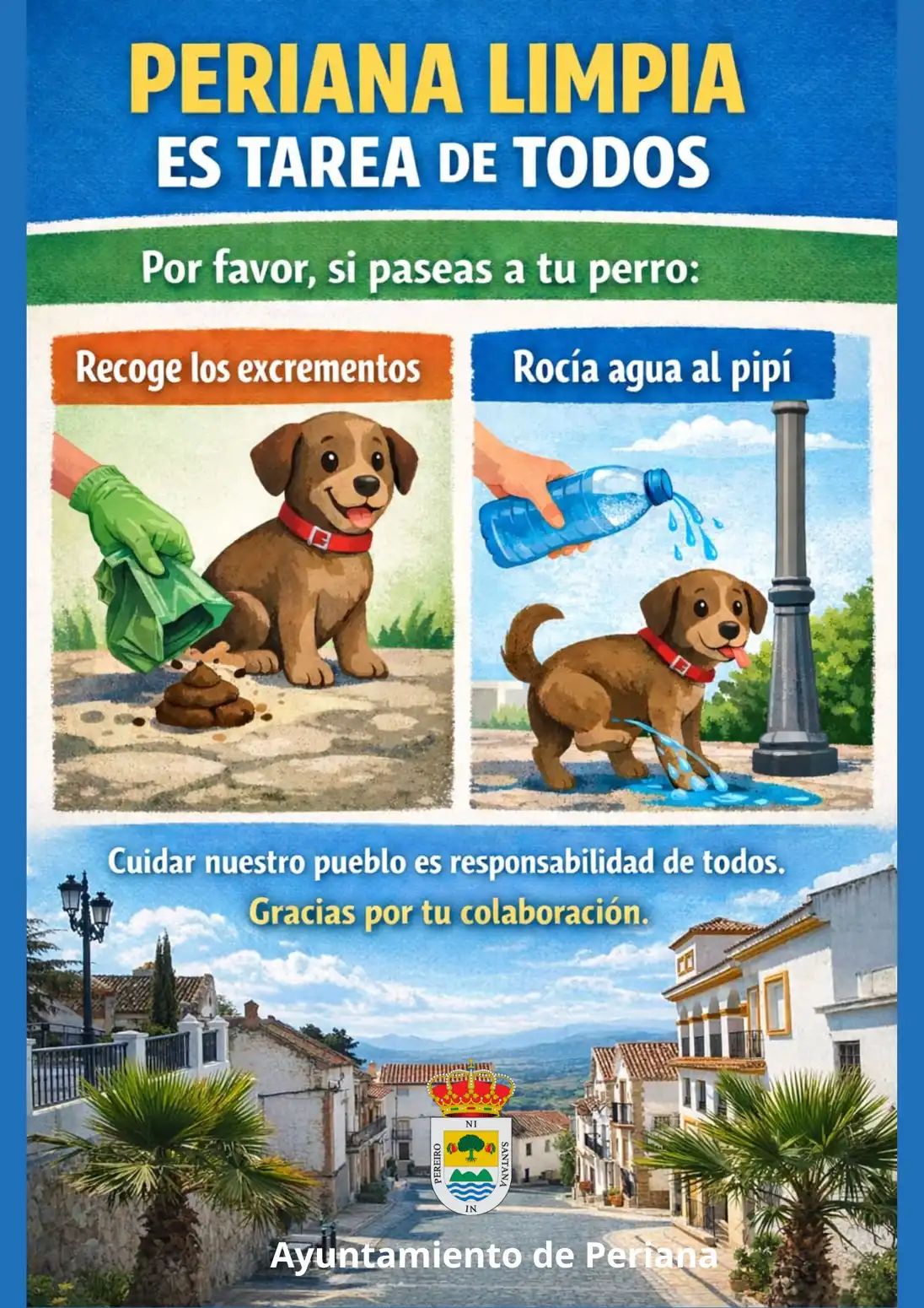 Campaña Periana limpia es tarea de todos