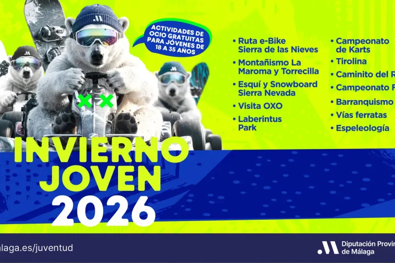Invierno Joven 2026 Diputación de Málaga