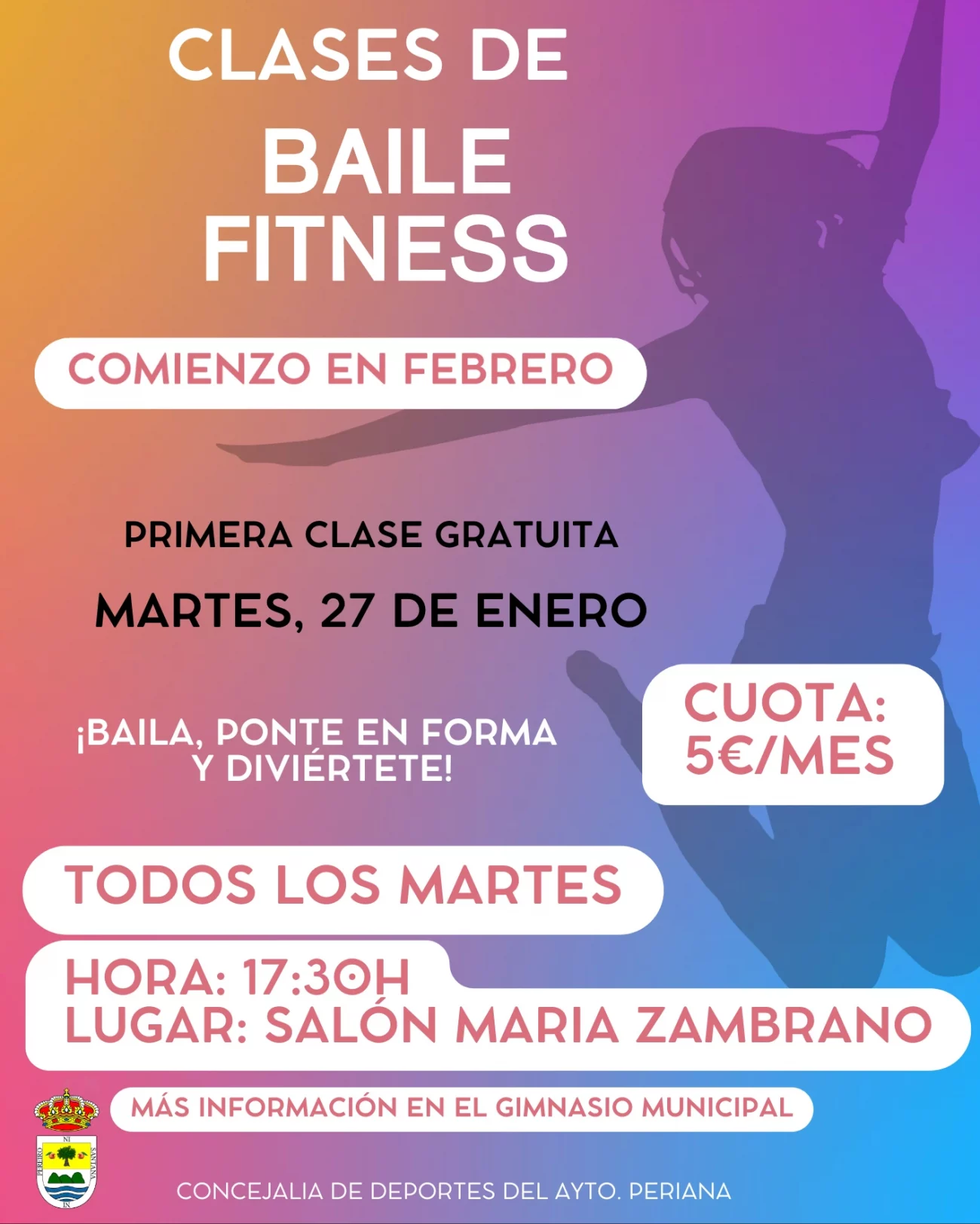 Clases de baile fitness en Periana
