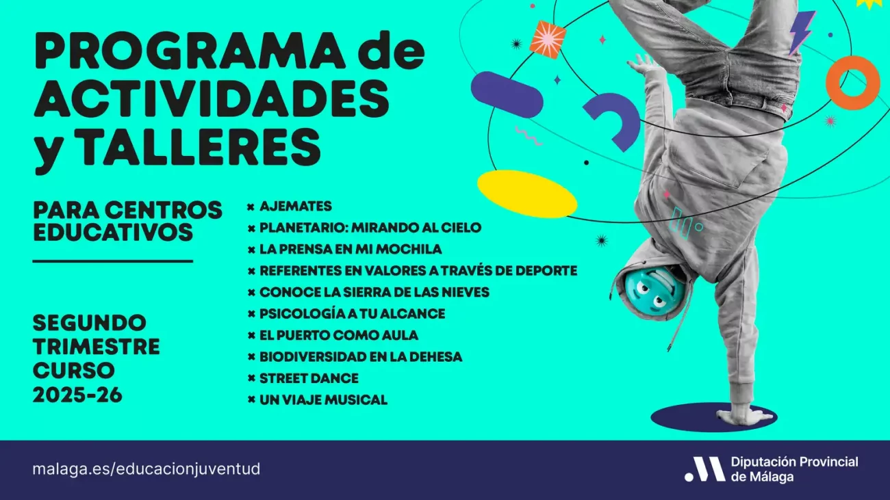 Programa de actividades extracurriculares de Diputación de Málaga