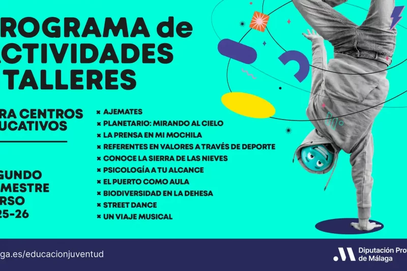 Programa de actividades extracurriculares de Diputación de Málaga