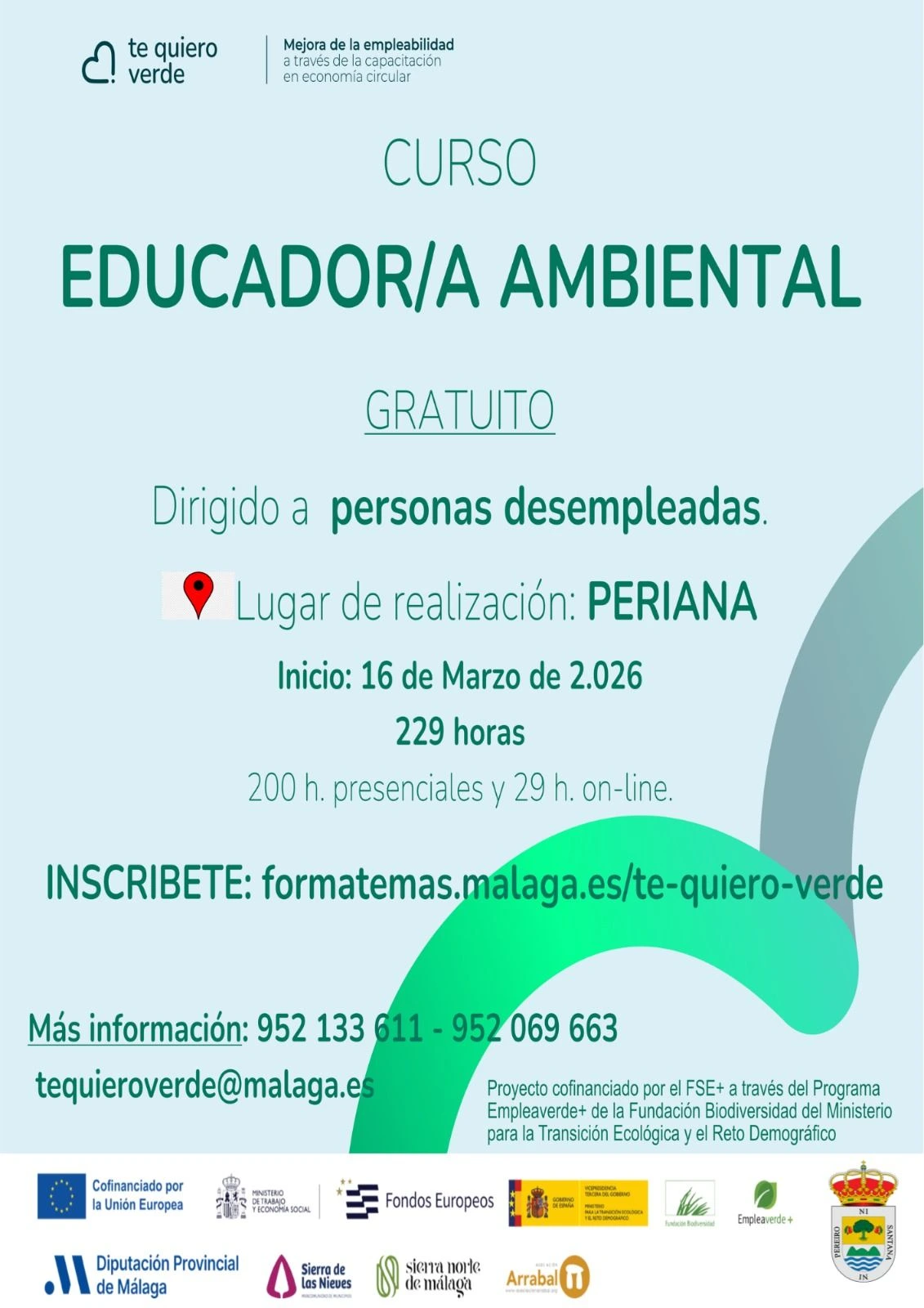 Curso de Educador Ambiental en Periana