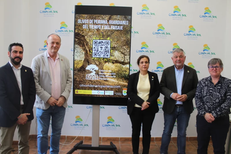 Periana lanza una web para impulsar el Centro de Interpretación del Olivo Milenario y sus rutas senderistas