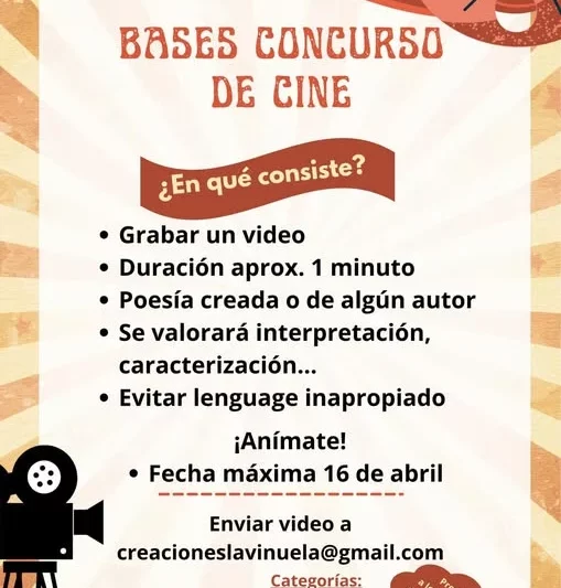 La Viñuela abre un concurso de cine con vídeos de poesía