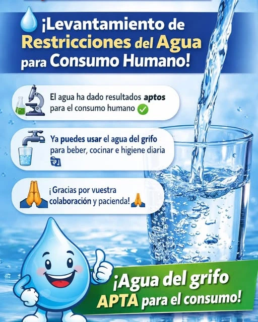 Canillas de Aceituno levanta las restricciones de consumo de agua