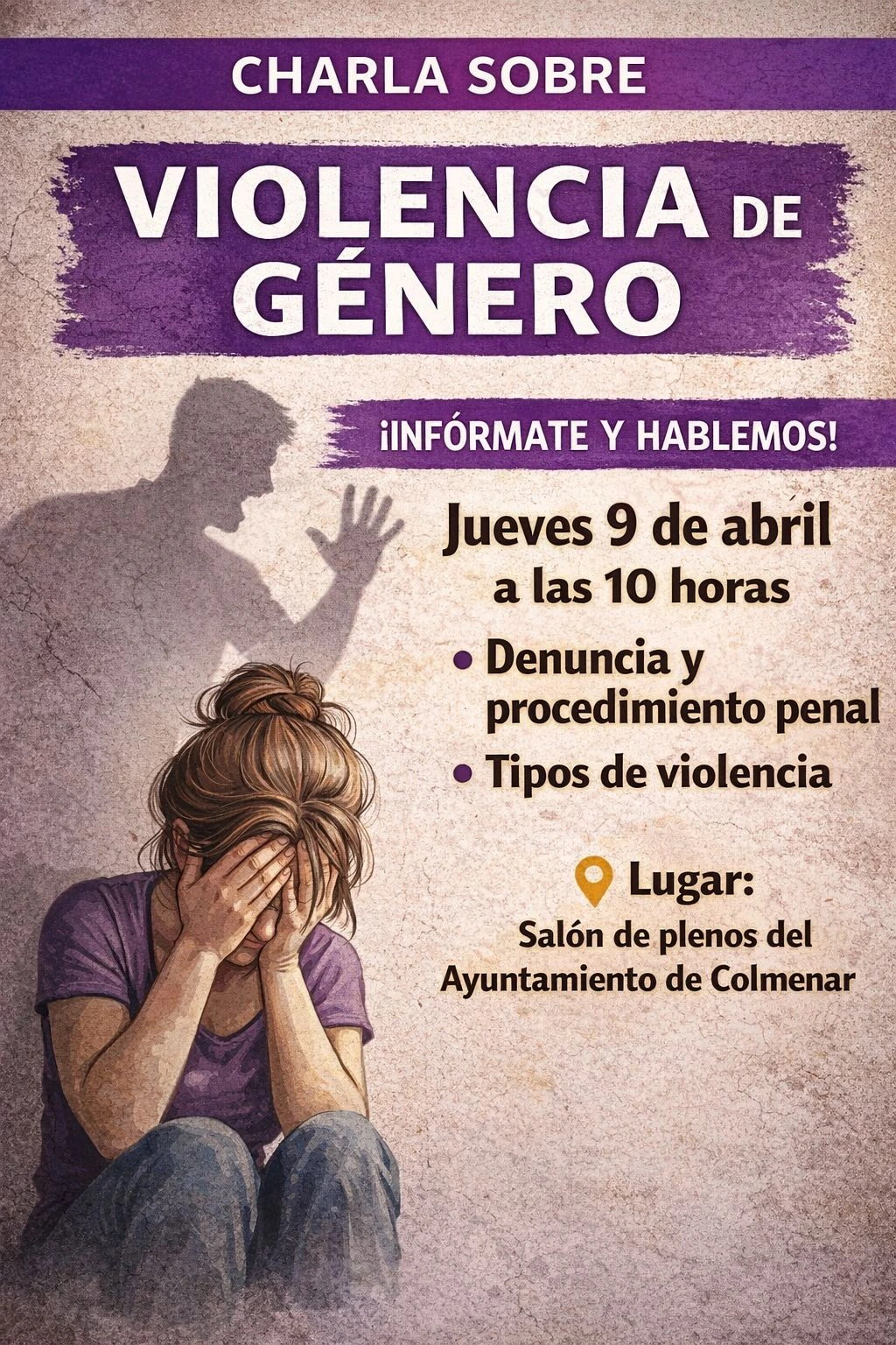 Charla sobre Violencia de Género en Colmenar