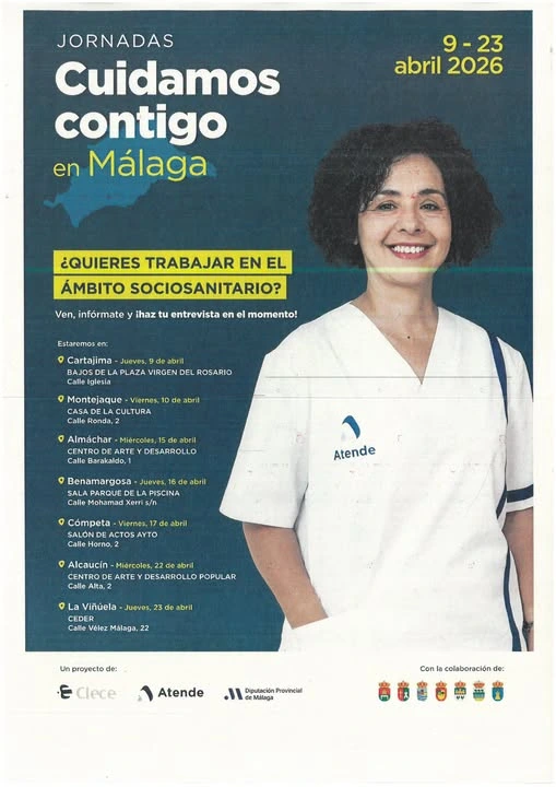 Jornadas de empleo sociosanitario en la Alta Axarquia