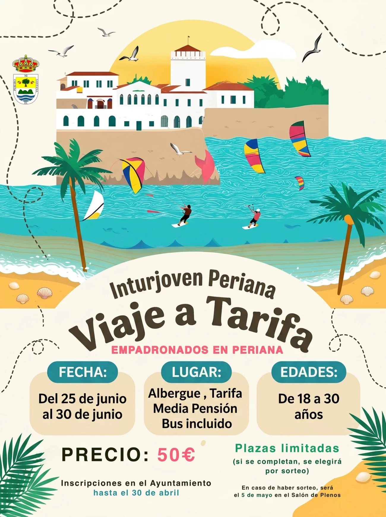 Viaje a Tarifa jóvenes Periana